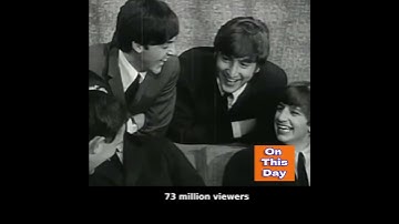 Beatlemania Hits America: TV Debut!! 📺🎶(February 9th) On This Day #onthisday