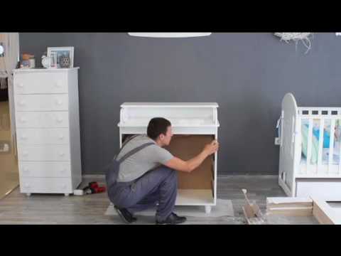 Cборка комода пеленатора Верес (Мишка) Cборка комода пеленатора Верес (Мишка)