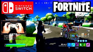 Fortnite Chapter 3 on Nintendo Switch | Show FPS | Controller Handcam #8