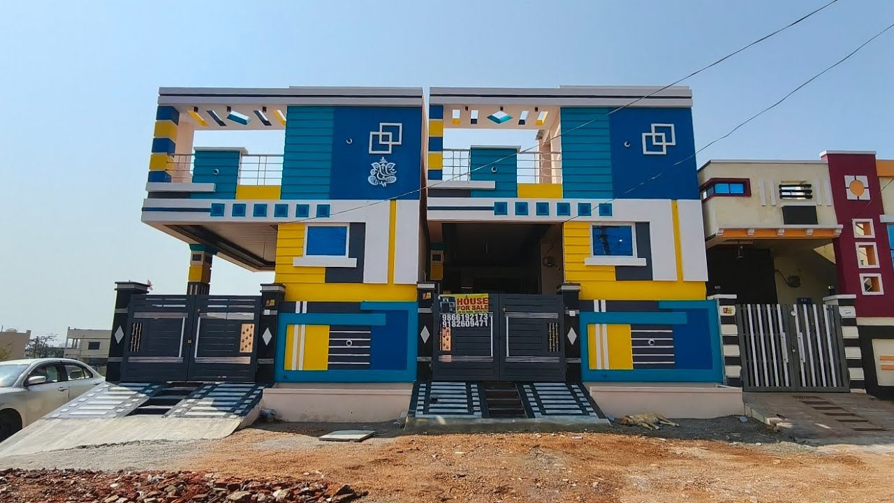 100sqyrds East facing house in Rampally with low price 