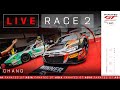 Live  race 2  chang  fanatec gt asia powered by aws 2024