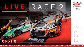 LIVE | Race 2 | Chang | Fanatec GT Asia Powered by AWS 2024