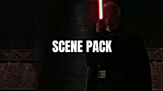 Count Dooku Scene Pack | With Quality Effect | (Requested)