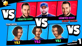 RESMİ YOUTUBER TURNUVASI! Brawl Stars (HÜSEYİN MERT & YBJ)