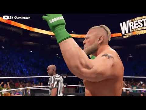 🔥🔥Iron Man Match - Brock Lesnar vs Holly Luyah : WWE 2K22🔥🔥