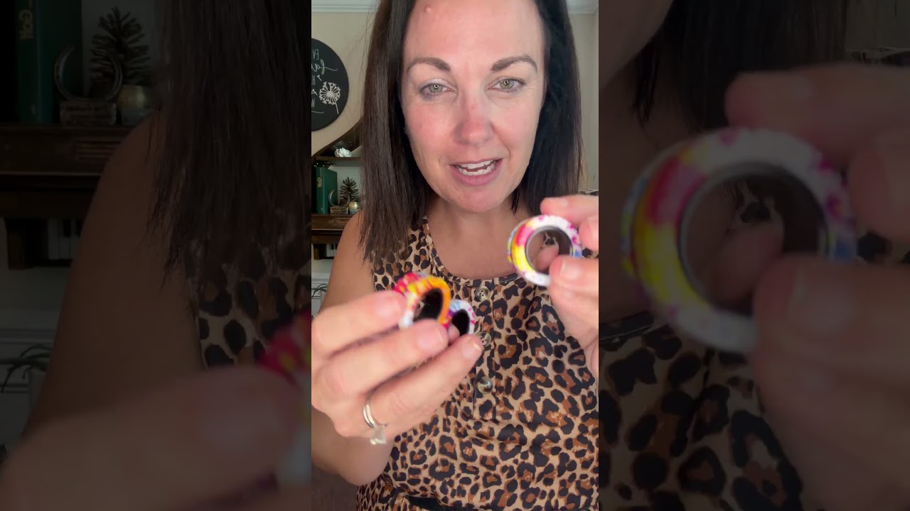 BUNMO Magnetic Fidget Rings Review 🧲 | Quiet Fidget Toy for Kids, Teens & Adults