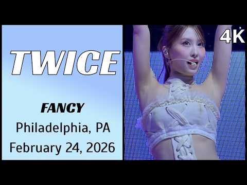 260224 트와이스 TWICE 나연 Momo Fancam - FANCY live @ Xfinity