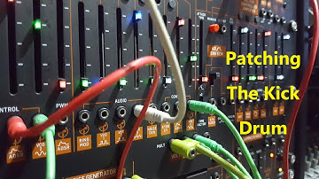 Making A Kick Drum  - Behringer 2600
