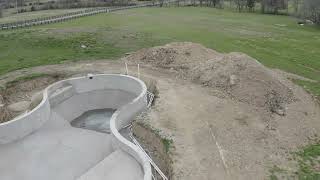 Concrete Pool Patio In Progress Behind The Scenes With The Concrete Gentlemen