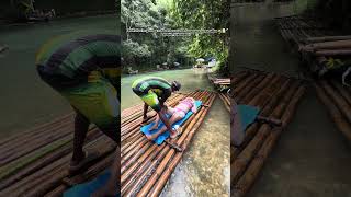 Bamboo rafting and limestone massage in Jamaica 🇯🇲