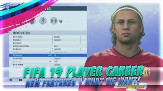 FIFA 19 My Player Career Mode - NEW FEATURES + NEW CUTSCENES! screenshot 5