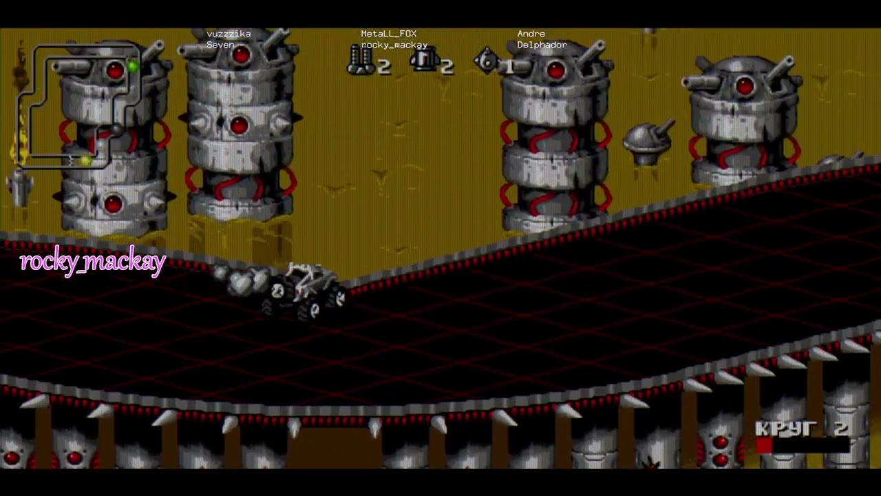 Rock n'Roll Racing Hack v.17 final? (3x3 mode)