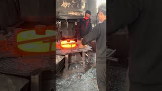 Inside the forging factory Precision Teamwork In Forging Factory #industrial #process #factory