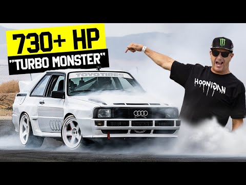 Video till Ken Block visar upp sin Sport Quattro-replika