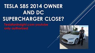 Tesla s85 battery fail/repair. removal dc supercharger facility #307