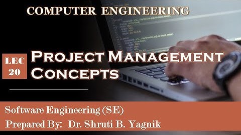 20  Project Management concepts