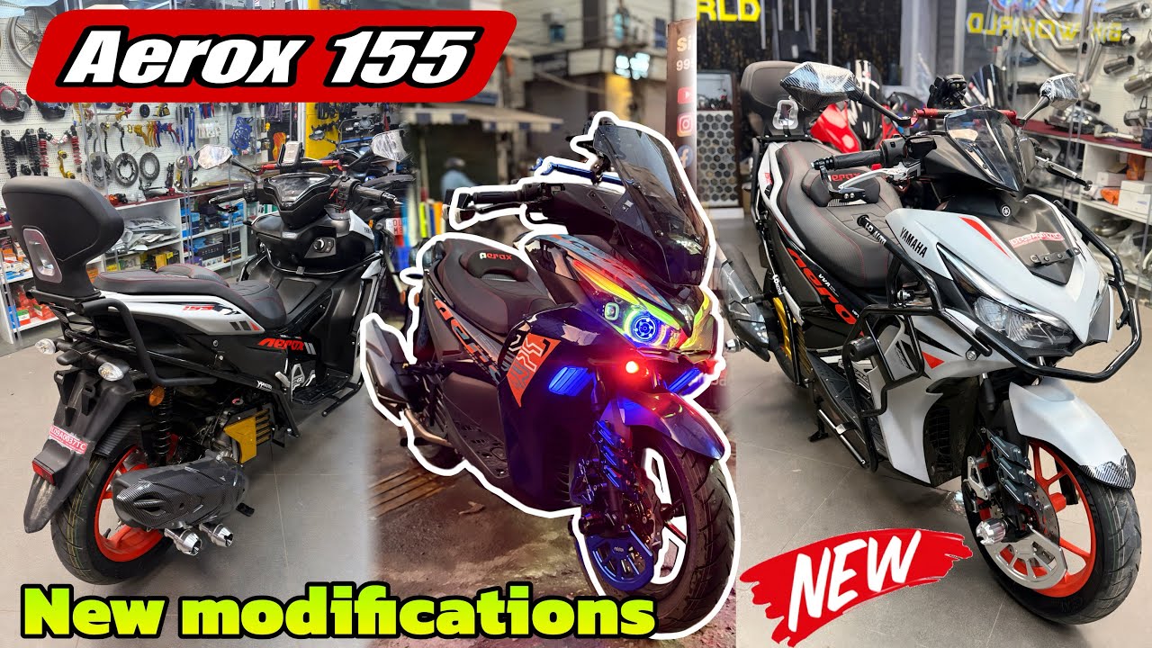 Aerox 155 Modified | Best Aerox  Mods in 2025!" New Aerox Modifications 