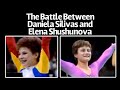 Silivas outscores Shushunova {1988 Olympic All-Around} but wins silver