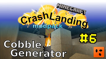Minecraft – Crash Landing #6 - Cobble Generator