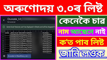 How to Check Orunodoi Beneficiary List 2025 || Orunodoi 3.0 List Check Online 2025 @TIME8News 