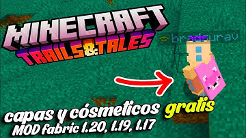 CAPAS GRATIS y CÓSMETICOS para MINECRAFT JAVA MOD Fabric 2024 1.20.1, 1.20, 1.19, 1.18, Cosmetica+
