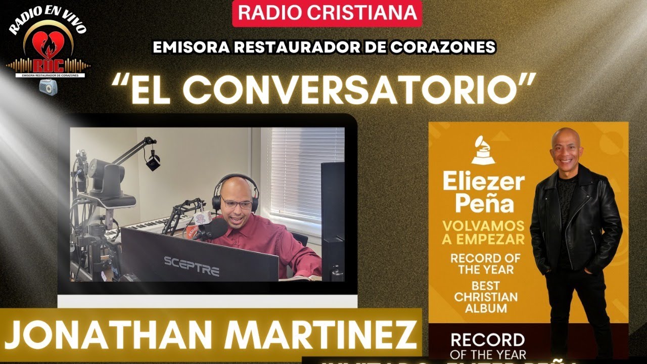 Eliezer Peña PRESENTA SU MUSICA #ElConversatorio / Jonathan Martinez