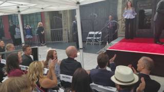 The Cast Of The Americans At The Star Ceremony For Keri Russell In Hollywood