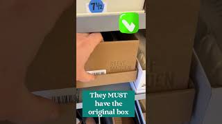 Amazon Shoes MUST have the original box to sell as New #retailarbitrage #amazonselling #amazonfba