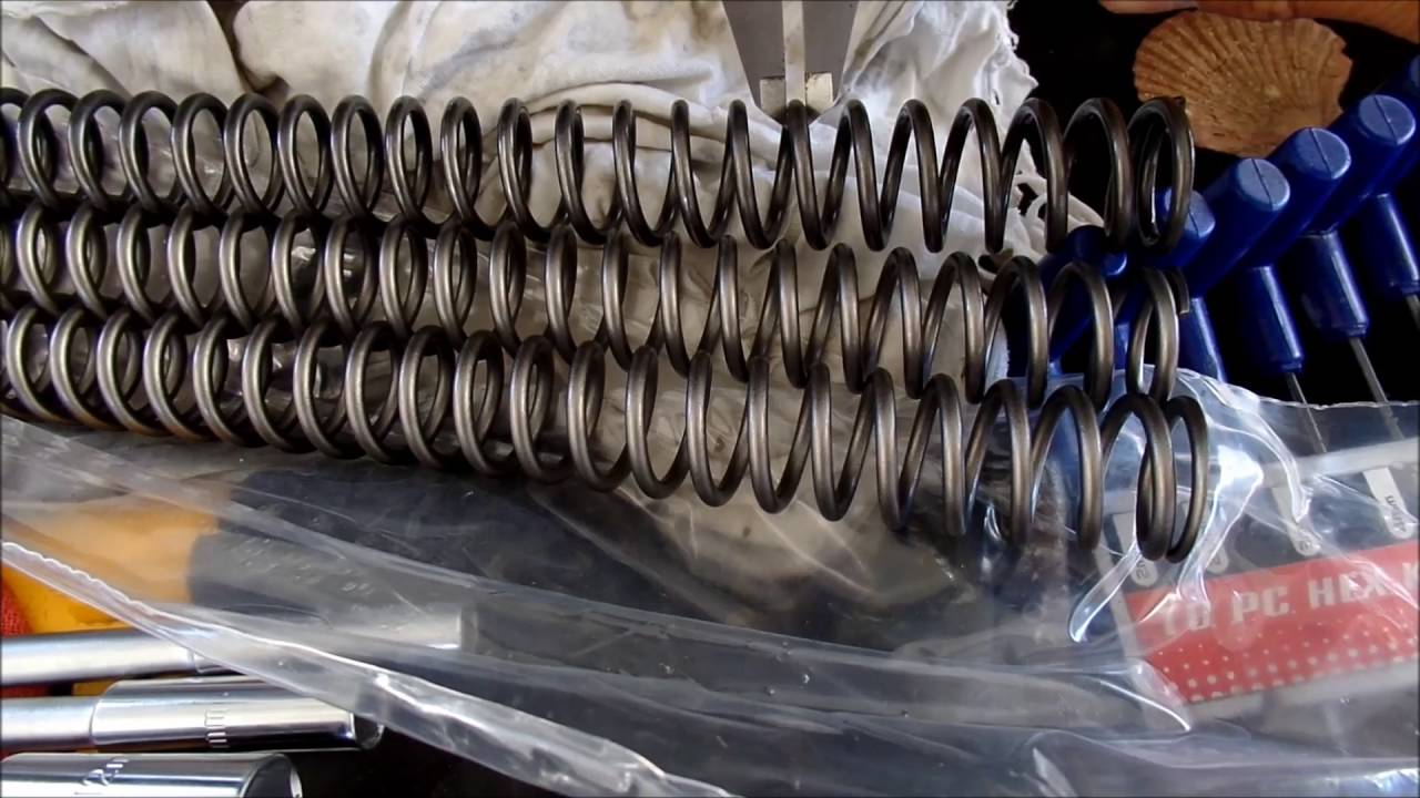 HadesOmega How To VLOG Install KX100 KX85 Fork Springs YouTube