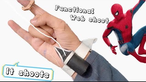 How to make Spider-Man far from home web shooter out of cardboard very easy (Insane crafting)