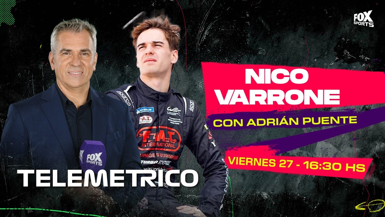 ENTREVISTA A NICO VARRONE #telemetricof1 #tc