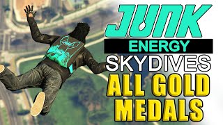 GTA Online - Junk Energy Skydives [All Gold Medals]