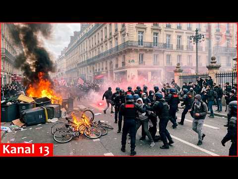 France faces fresh wave of unrest as students, unions and yellow vests stage mass protests