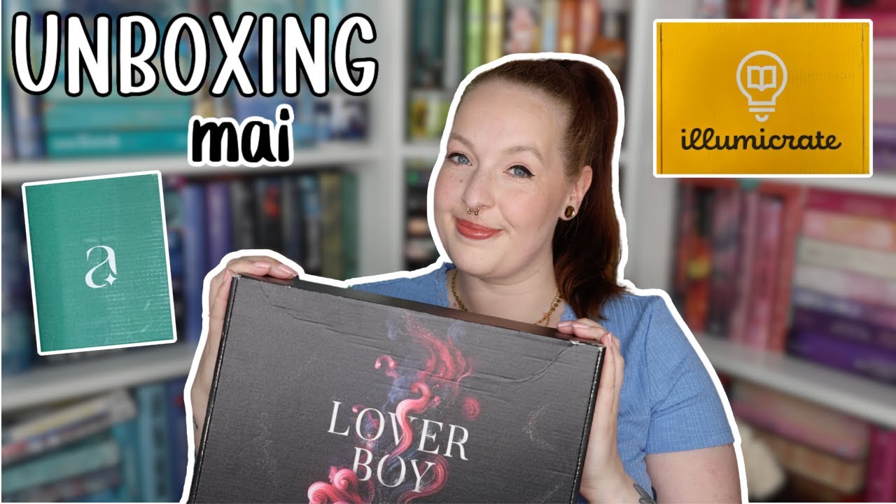 UNBOXING MAI 2025 - Bloggerbox & illumicrate + afterlight | reading with Maren