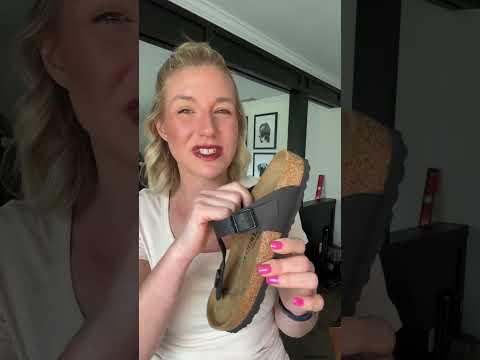 Video These Birkenstocks are so comfortable and super stylish