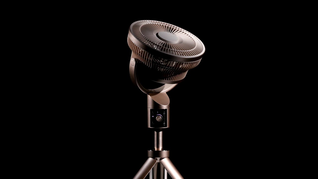 【KAMOME】極致奢華| FKLS 201D極靜音金屬循環風扇 - YouTube