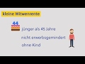 Witwenrente und Witwerrente: Die wichtigsten Informationen