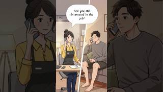 ☎️ Phone Interview for a Part-Time Job – Simple English Dialogue – English Conversations #english