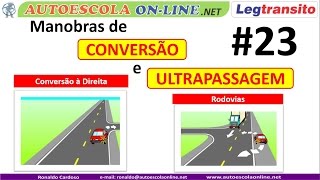 CONVERSÕES - Direita e Esquerda; ULTRAPASSAGEM