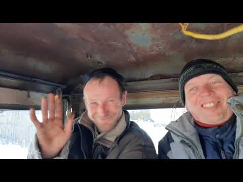 Т-74 Чистим снег!
