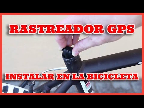 Cómo instalar el rastreador GPS en la bicicleta. Antirrobo para bicicletas!