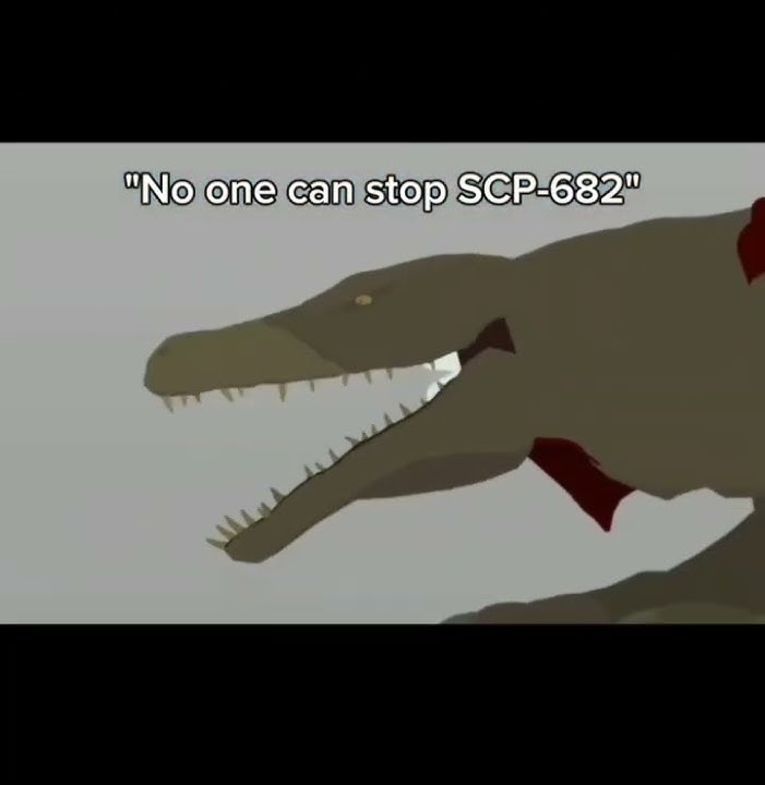 SCP-682 (base) is cooked? #short #scpfundation #edit