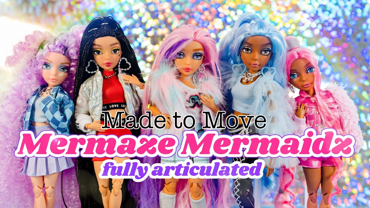 Fins or Feet? Let's Give our Mermaze Mermaidz Dolls Made To Move