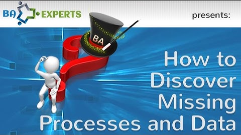 How to Discover Missing Processes and Data on a Data Flow Diagram