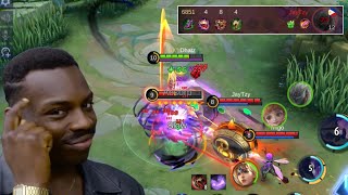 NEW META TANK BAXIA JUNGLE IS TOO EASY FOR YU ZHONG | YU ZHONG GAMEPLAY - MLBB screenshot 4