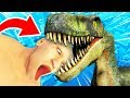 SPACE DINOSAUR EATS ME IN WEIRDEST VR GAME EVER (Mosh Pit Simulator Virtual Reality Funny Gameplay)