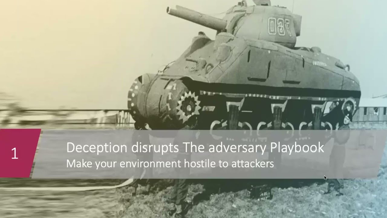 Actively Defending Healthcare Organizations with Cyber Deception - Webinar