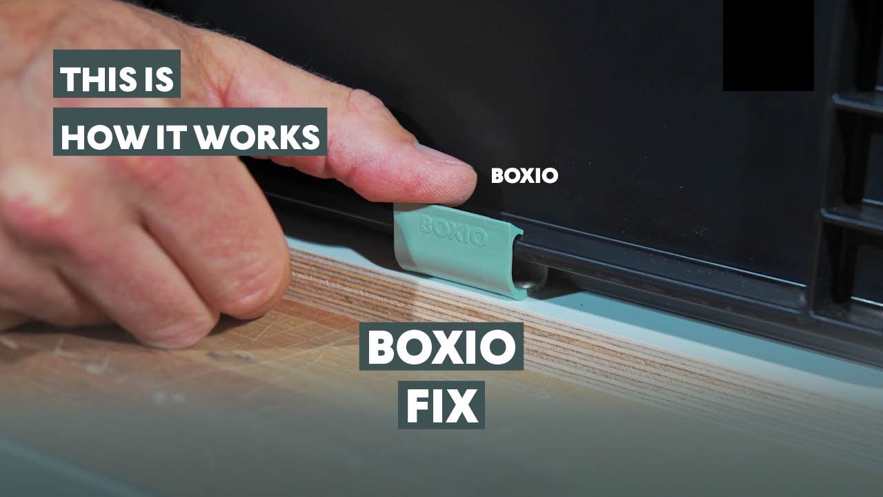 BOXIO - Clip 6 Clips de fijación para productos BOXIO y Euroboxes - Nuevo  modelo 2023 con mejor agarre : : Deportes y aire libre