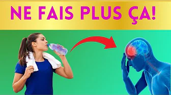 Ne buvez jamais de l'eau de cette manière ! Vous risquez une perte de mémoire
