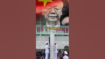 Lễ thượng Cờ Quốc Tang Tổng Bí Thư Nguyễn Phú Trọng sáng ngày 25/7 #shorts